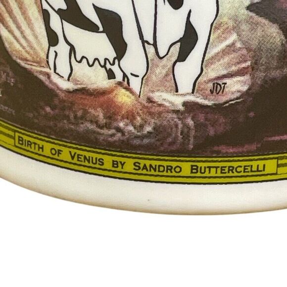 VTG 2002 Collectible Classical Cows Art Monet Quirky Humor Sherwood Brands - Picture 4 of 13